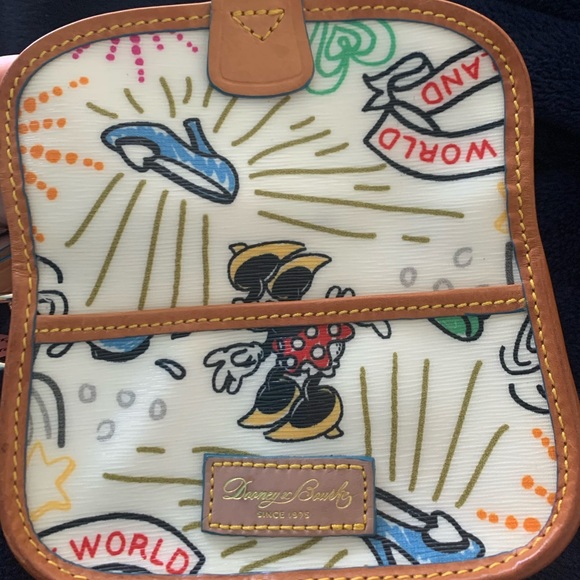 Dooney and Bourke Disney Sketch Wristlet - Picture 3 of 4